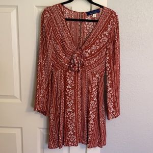 Short boho dress